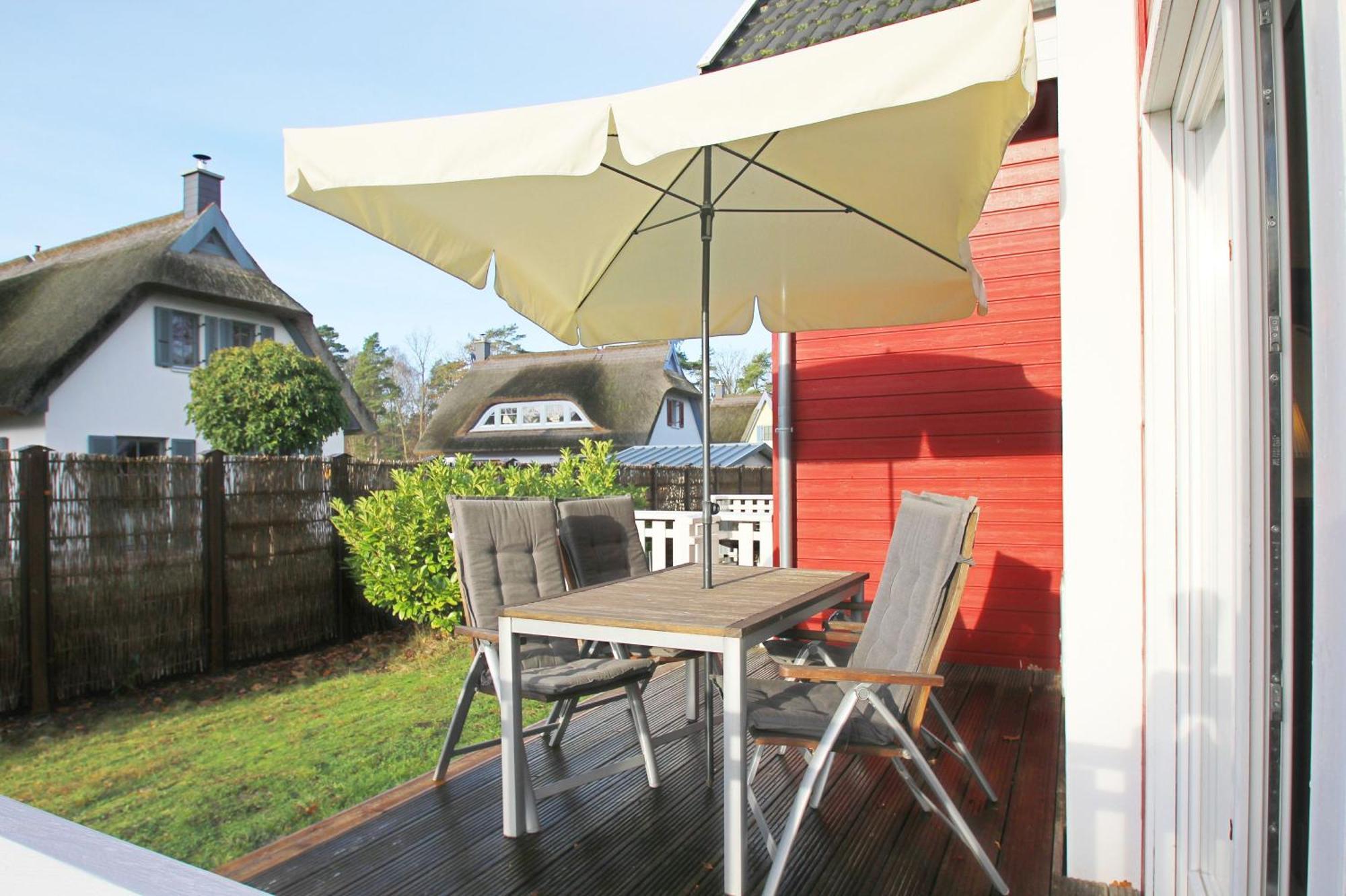Ferienhaus Wellenlaeufer Haus - Sauna, Terrasse, Garten Glowe Esterno foto